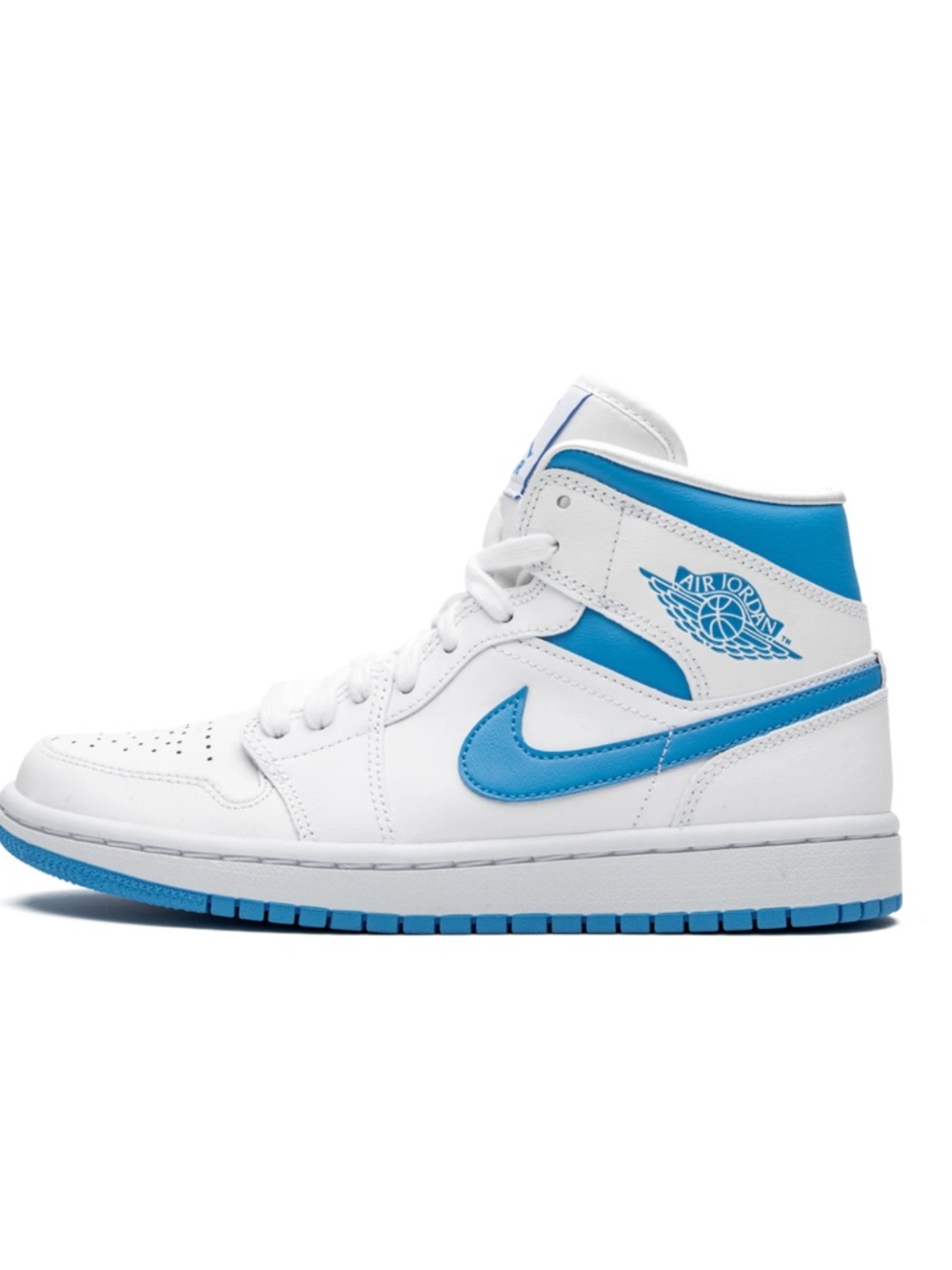 Nike Air Jordan 1 Mid UNC Women's BQ6472-114  Size  7